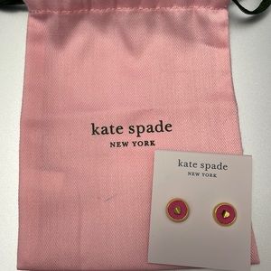 Kate spade heartful earrings- brand new
